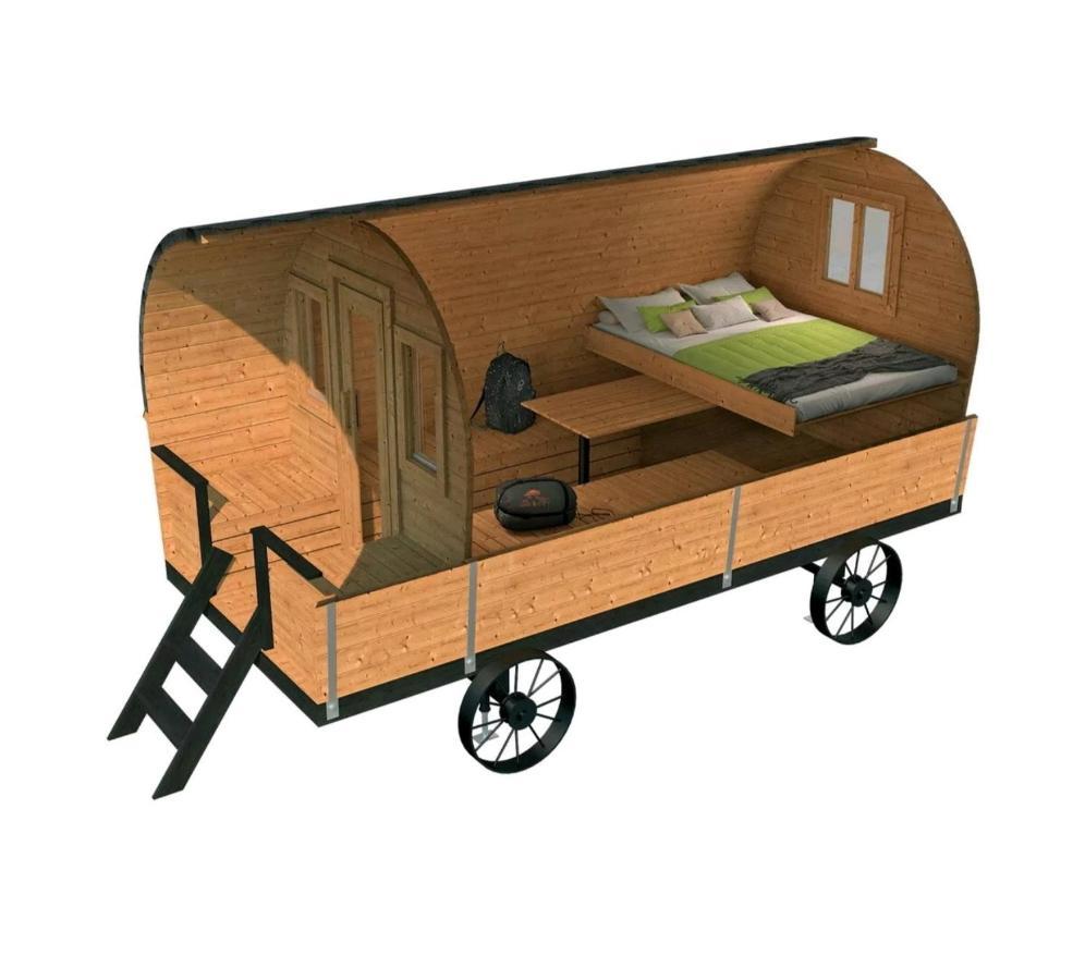 Fasshotel Westernwagen, Beheizt 2-3 Personen Kirchensittenbach Esterno foto